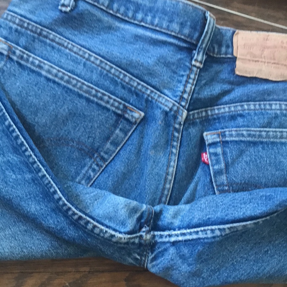Vintage Levi's jeans 517 0217 Red Tab Embellished size 34 RARE 80’s - Picture 10 of 12
